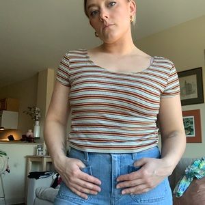 Striped Reversible Tee